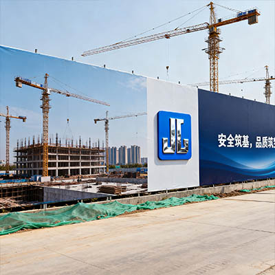 围栏写真喷绘：让工地围挡秒变品牌风景线